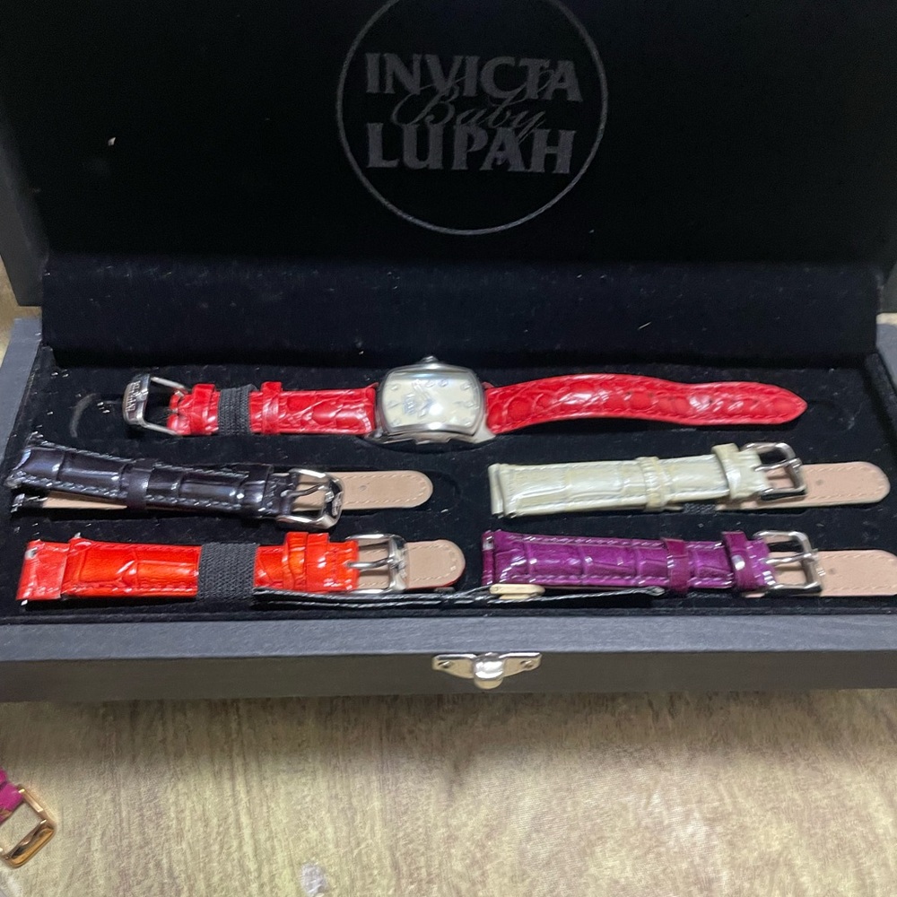 Invicta Baby Lupah Watch with Colorful Straps